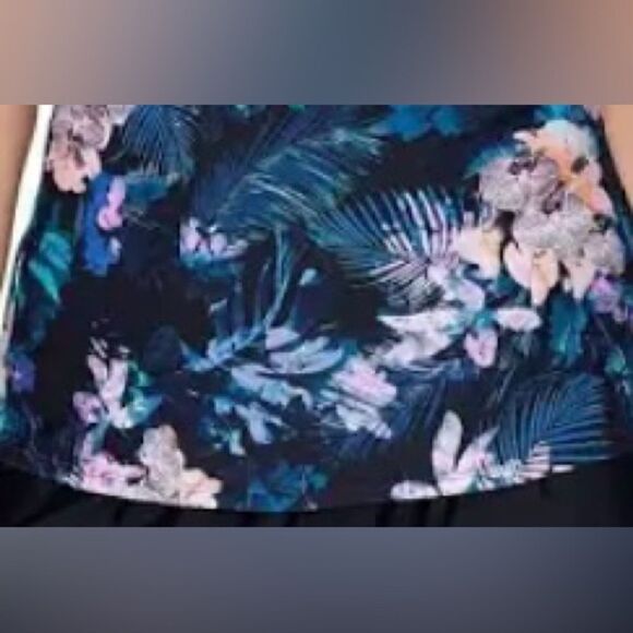 🛍️Island Escape Plus Size Floral🌹Print Bali Bloom Tankini Top Swimsuit ,24W💥 - Picture 12 of 12